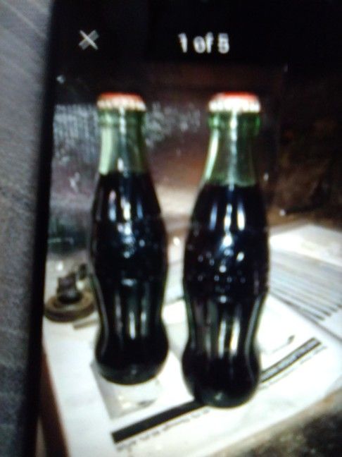 Vintage Coca Cola Bottle,Glass, Original,