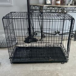 Dog Wired Crate with Tray