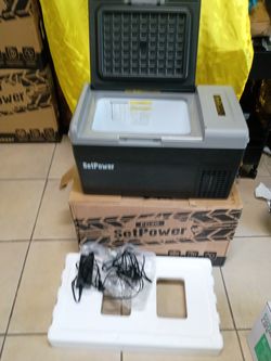 Setpower FC20 Car Refrigerator 12 Volt Fridge Freezer for Van 21Qt.
Fast cooling in just 15 minutes
