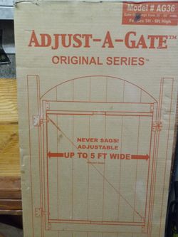 Adjust-A-Gate Adjustable Gate