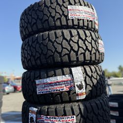 🚨🚨vendo Set De Llantas 275 65 18 American Tires 