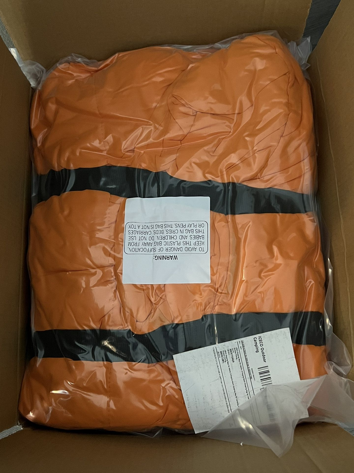 ICECO Extra Large Sleeping Bags for Adults, Cold Weather Double Sleeping Bag, Big and Tall 2 Person Sleeping Bag for All Season with Removable Layer