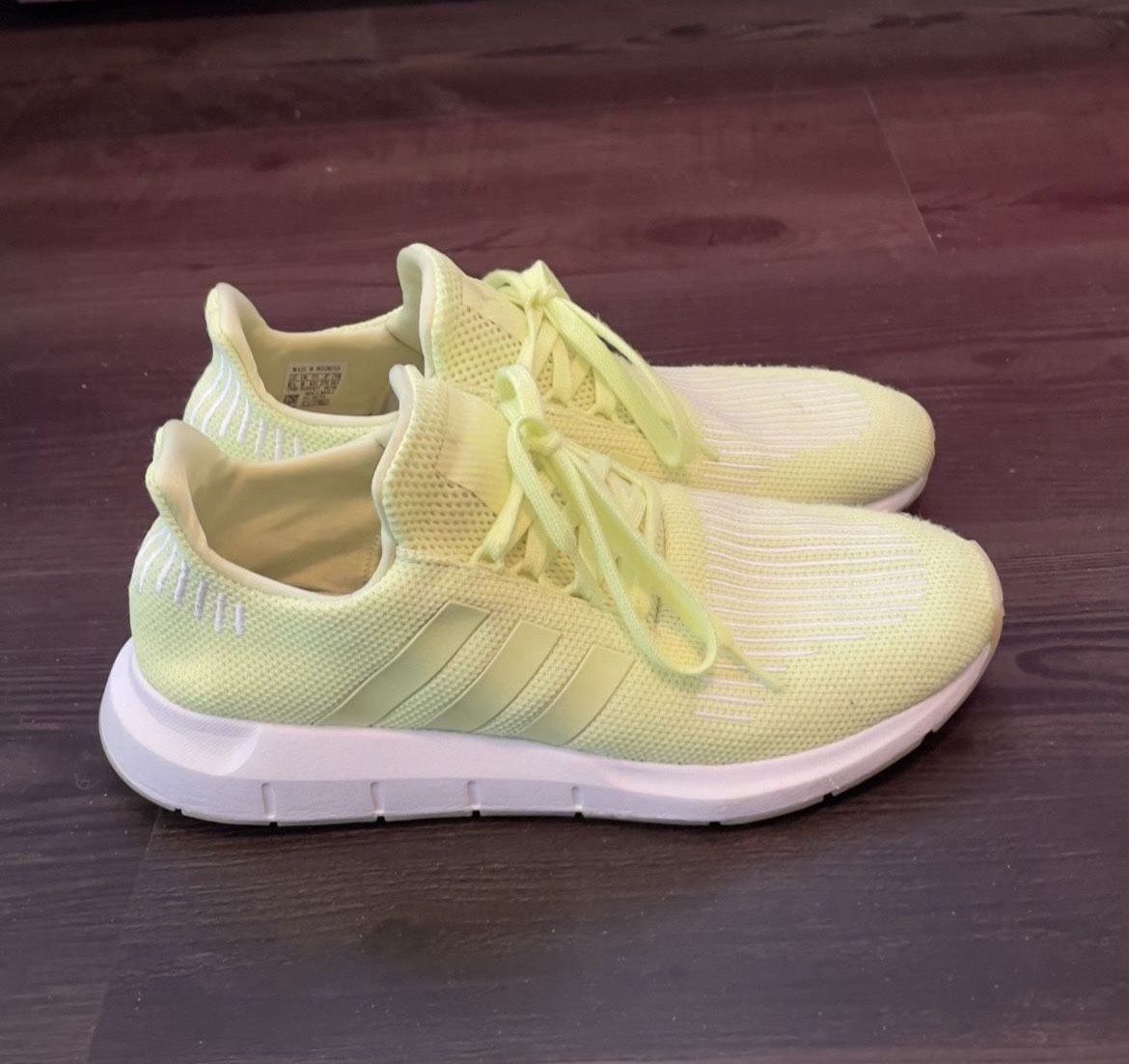 adidas Swift Run 1.0 - Neon Yellow (Men's 9.5)