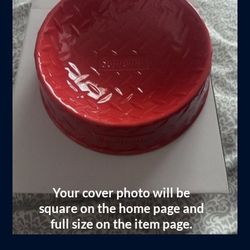 Supreme Red Dog Bowl
