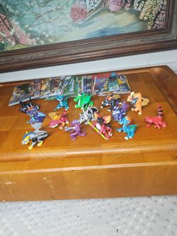 Dragamonz Figures ( 10 + ) and cards... Marbach and 410 at 78227 or 1604.. Price is for ALL