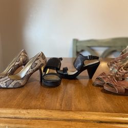 Women High Heels  Size 7 1/2 & 8