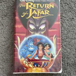 The Return of Jafar (VHS, 1994) Walt Disney Home Video Clam Shell