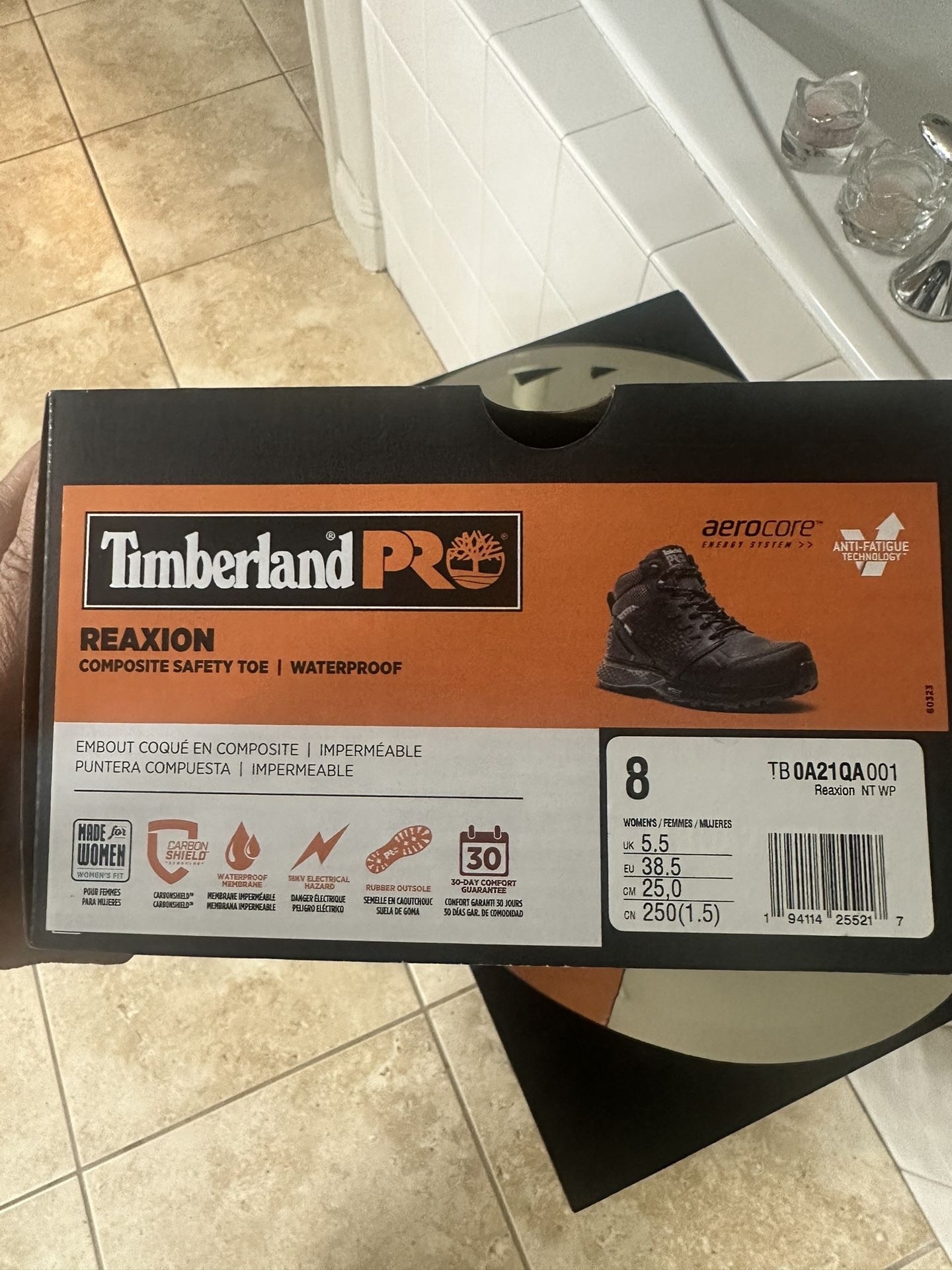 Women’s Timberland Pro Boots. 