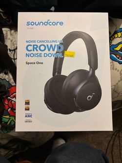 Soundcore Space One Noise-Cancelling Headphones – Black