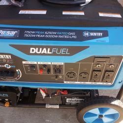 Dual Fuel Generator 7750 Watt