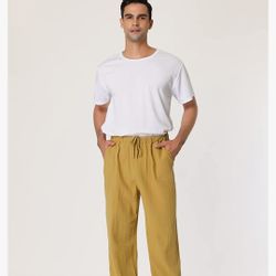 Men's Loose Fit Yoga Beach Pants Size 34