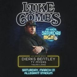 Luke Combs At Allegiant Stadium 
