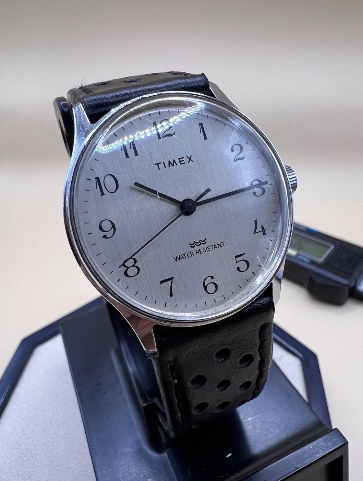 vintage timex marlin watch. Men’s. 1980’s . Mechanical ( Manual ) Works.