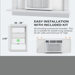Rovsun 12000 Btu Ac/Heater 230v