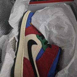 Retro 1 Mid Blue Da Great