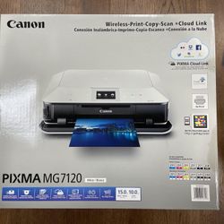 Canon Pixma MG7720 White Wireless All-In-One Inkjet Printer