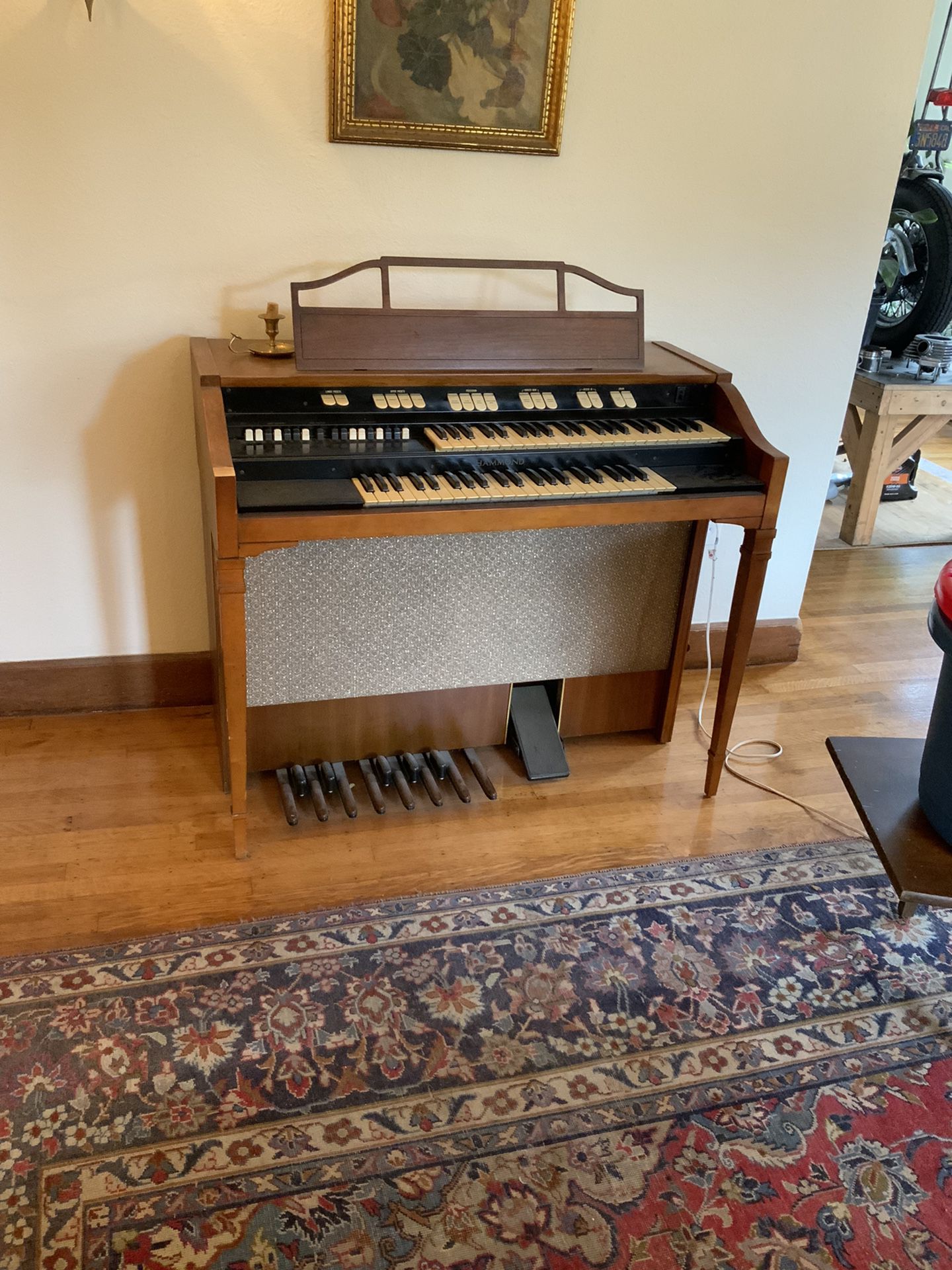 Vintage Hammond Electric Organ - Works! free! 
