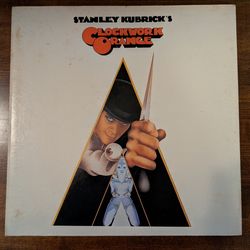 Vintage Stanley Kubrick's Clockwork Orange Vinyl Record Album