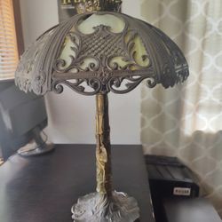 Authentic Vintage Antique Victorian Desk Lamp