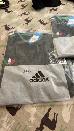 Mexico shirts black and green