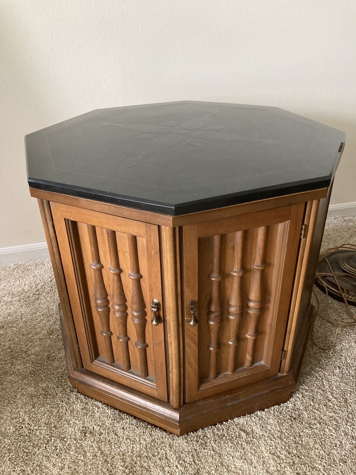 Vintage Octagon Table