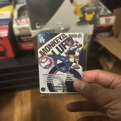 Dodgers Night Monkey D. Luffy One Piece Promo