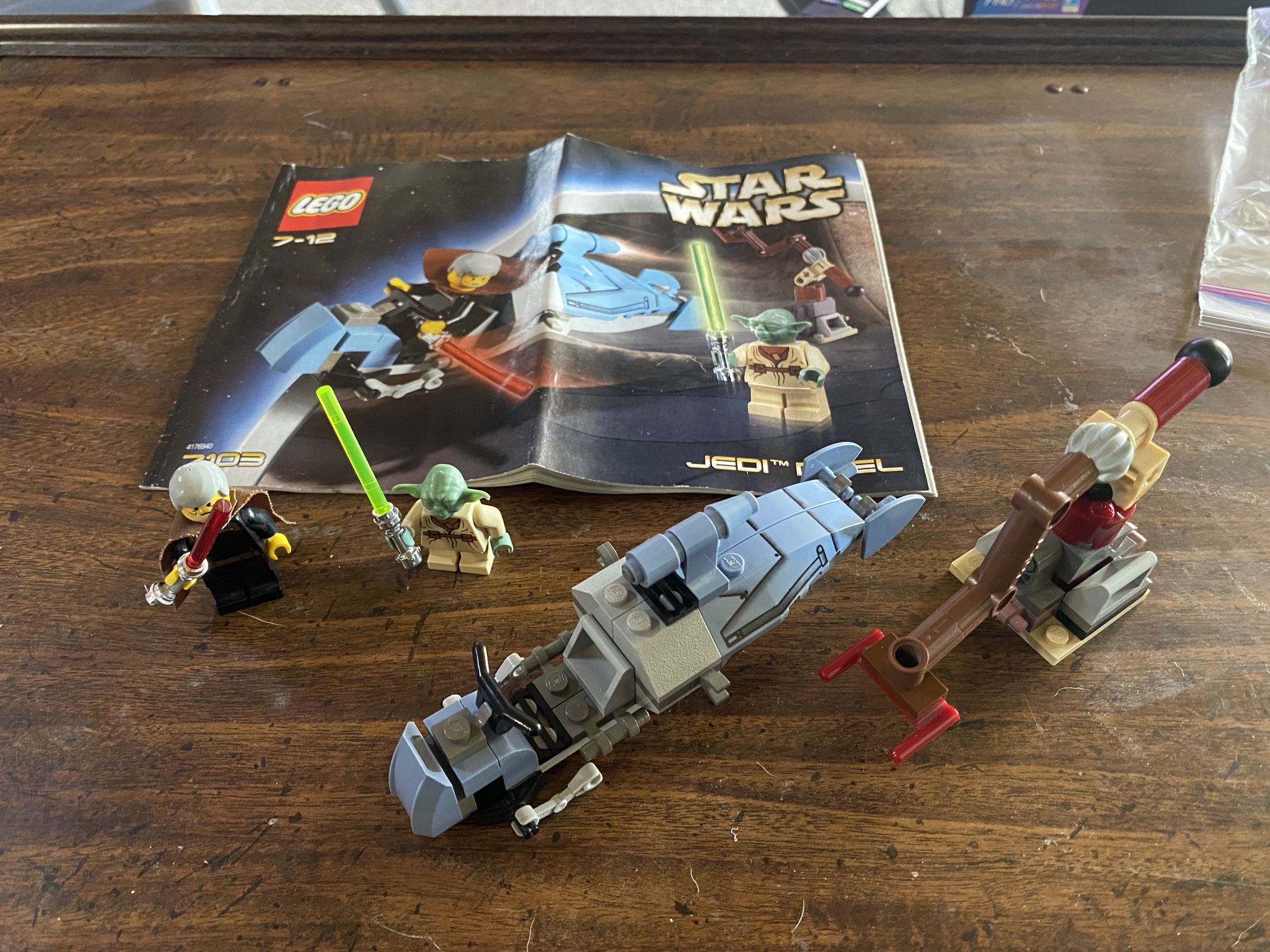 7103 Jedi Duel LEGO Star Wars 100%