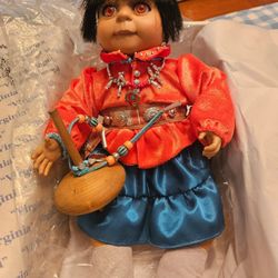 Porcelain Little Raindrop Doll