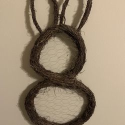 Rustic Bunny Wall Decor 