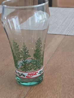 Coca cola drinking glass vintage