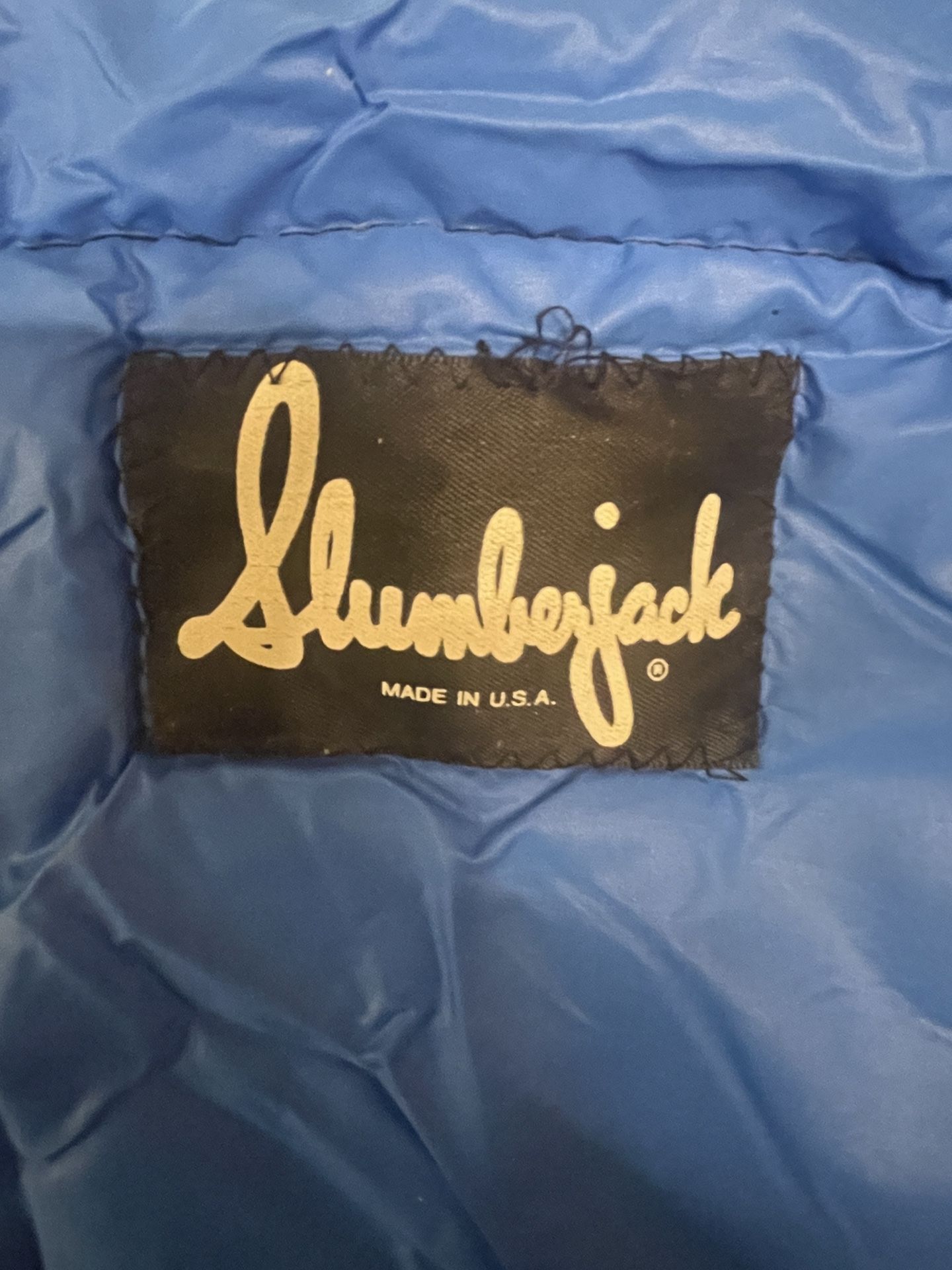 Like new zip together matched set of semi mommy sleeping bags very warm.