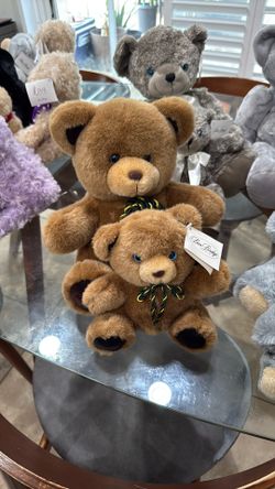 7 Sets of Collectible Teddy Bears With Gift Compartment 