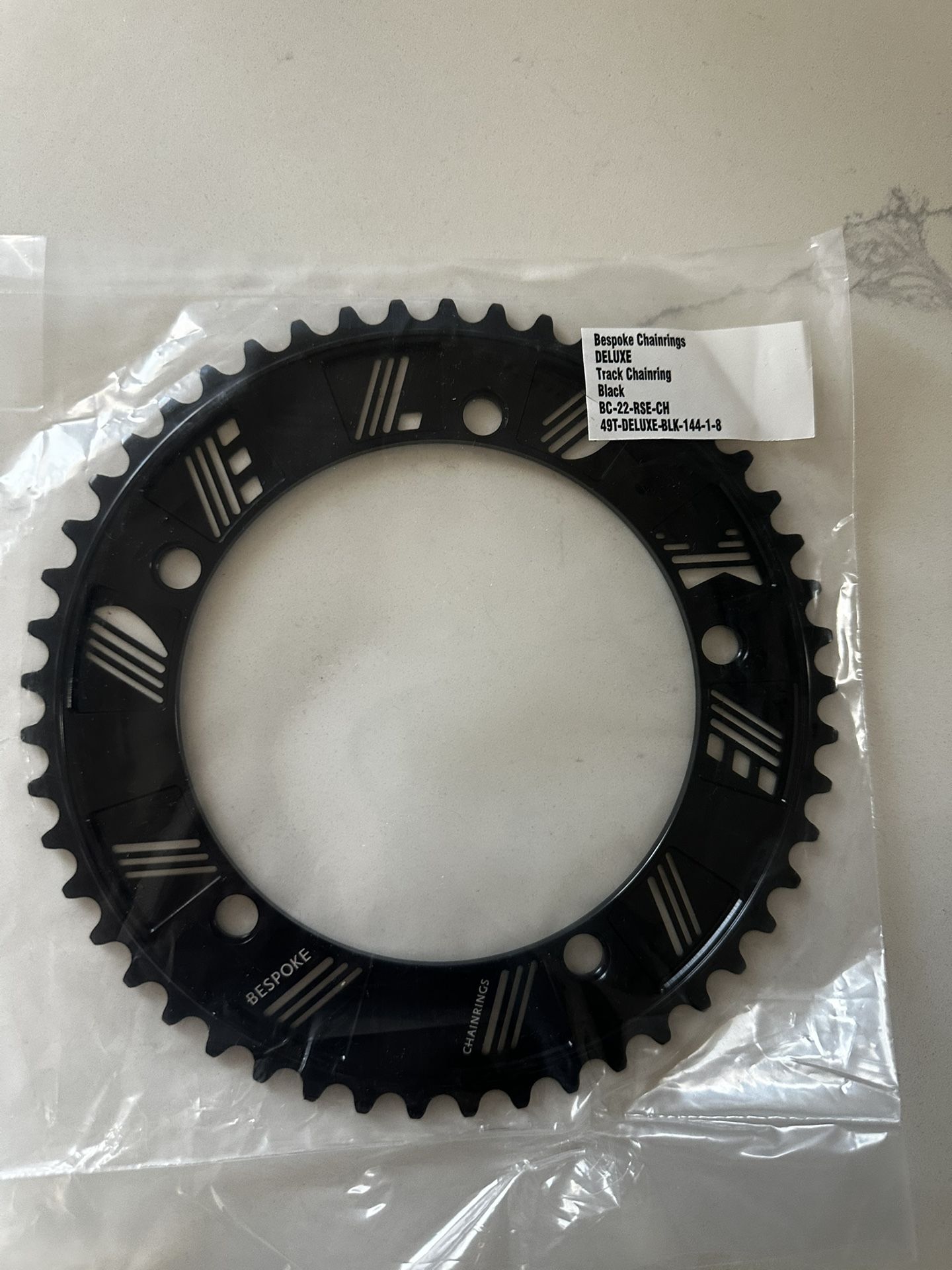 Bespoke Chainring Deluxe Cycles 49t Chainring