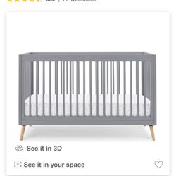 Delta 4:1 convertible, crib
