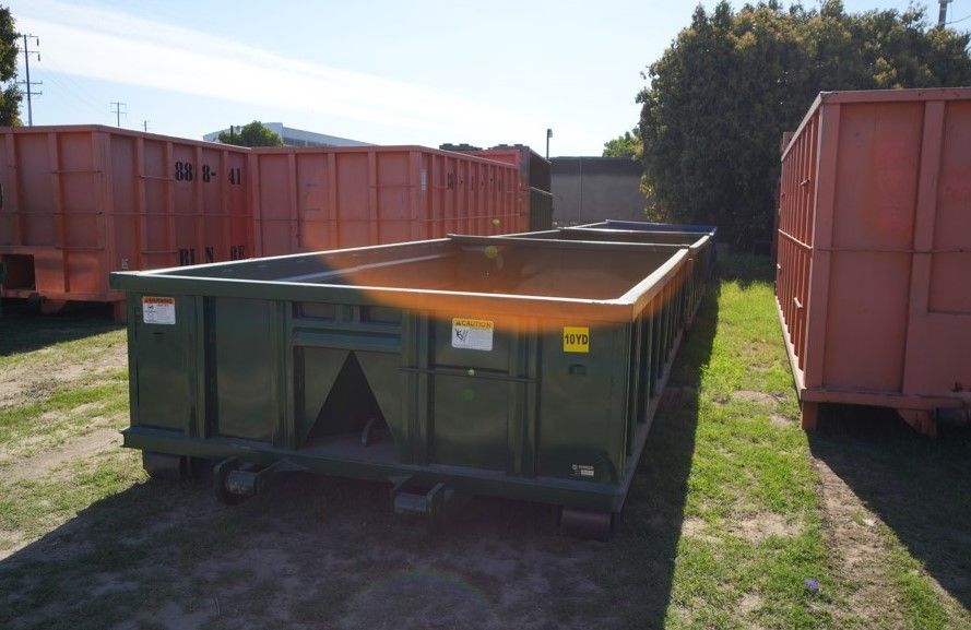 10-Yard Lowboy Bin – October Offer: Concrete, Dirt, & Asphalt Gone for Less!