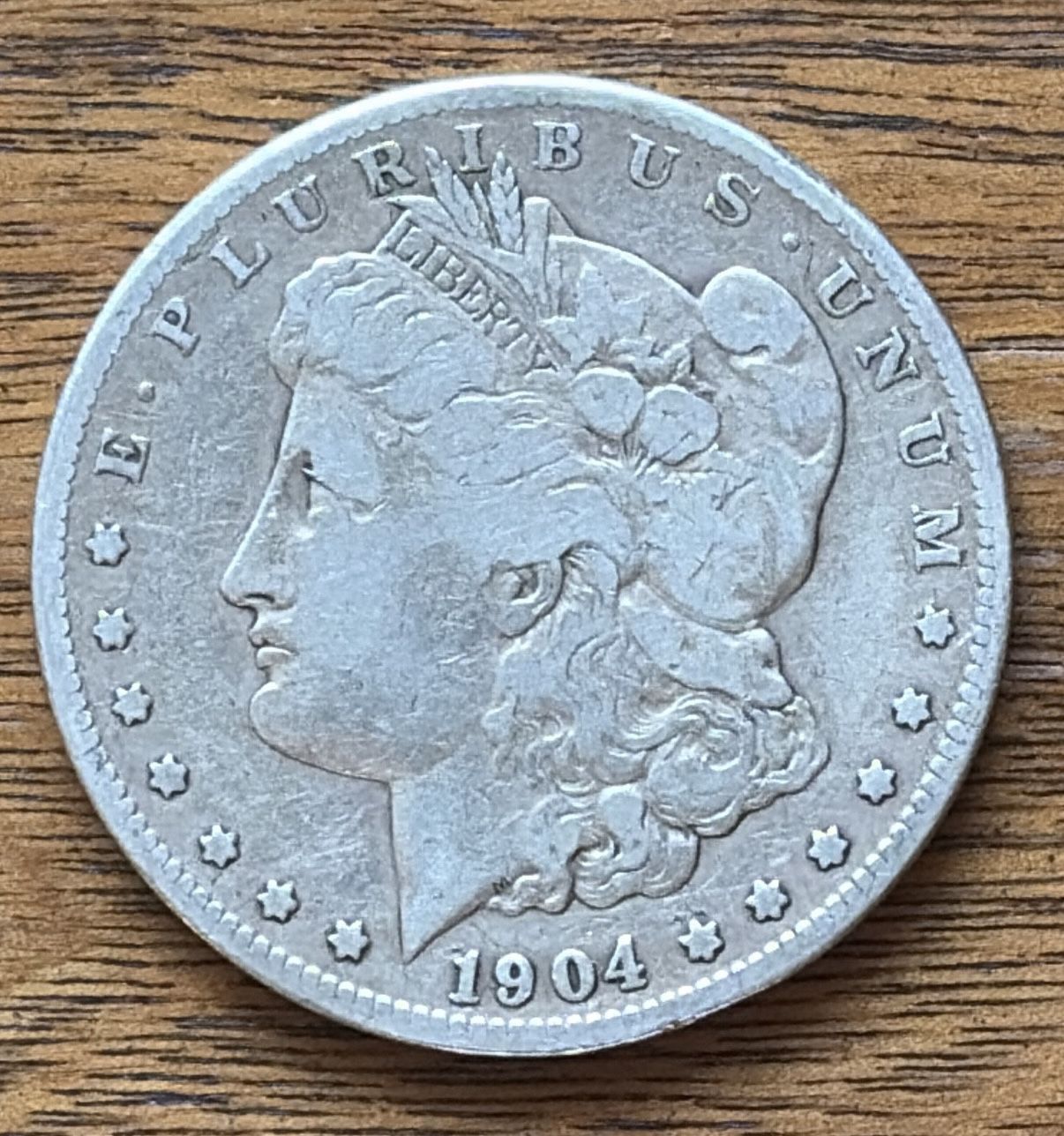 1904-S KEY DATE MORGAN SILVER DOLLAR!