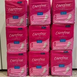 Carefree liners 54 count: $2 each