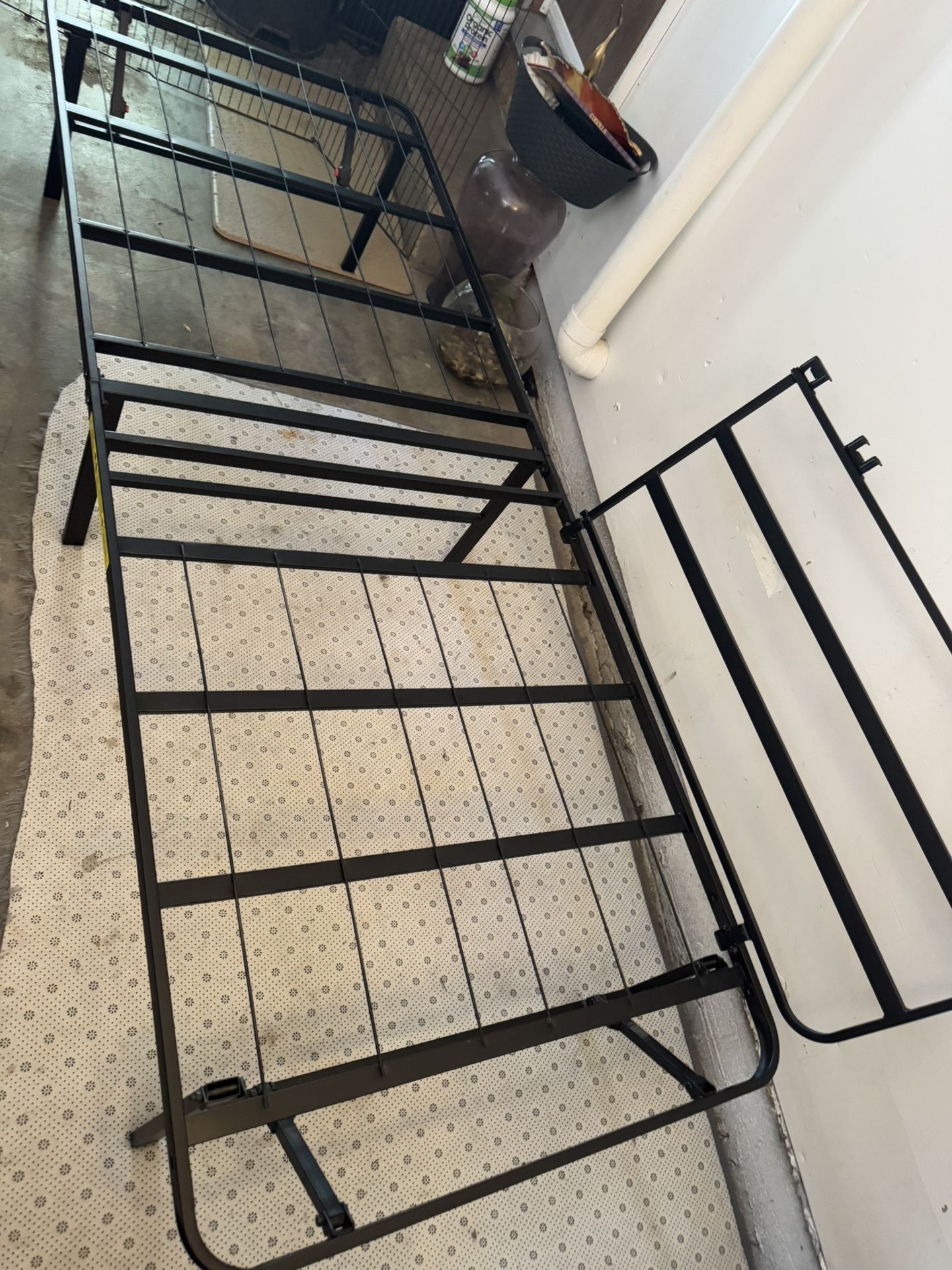 Twin Metal Frame For Bed 