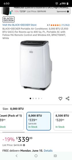 New black&decker AC.