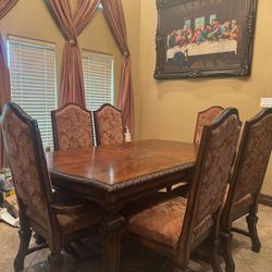 mesa 8 sillas / table w 8 chairs 