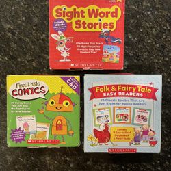 Scholastic Beginner Reader Lot of 3