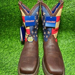 DURANGO MEN'S REBEL STEEL-TOE WORK BOOT 9W 9.5W 