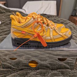 Nike Off-White Rubber Dunk Yellow (Size 8)