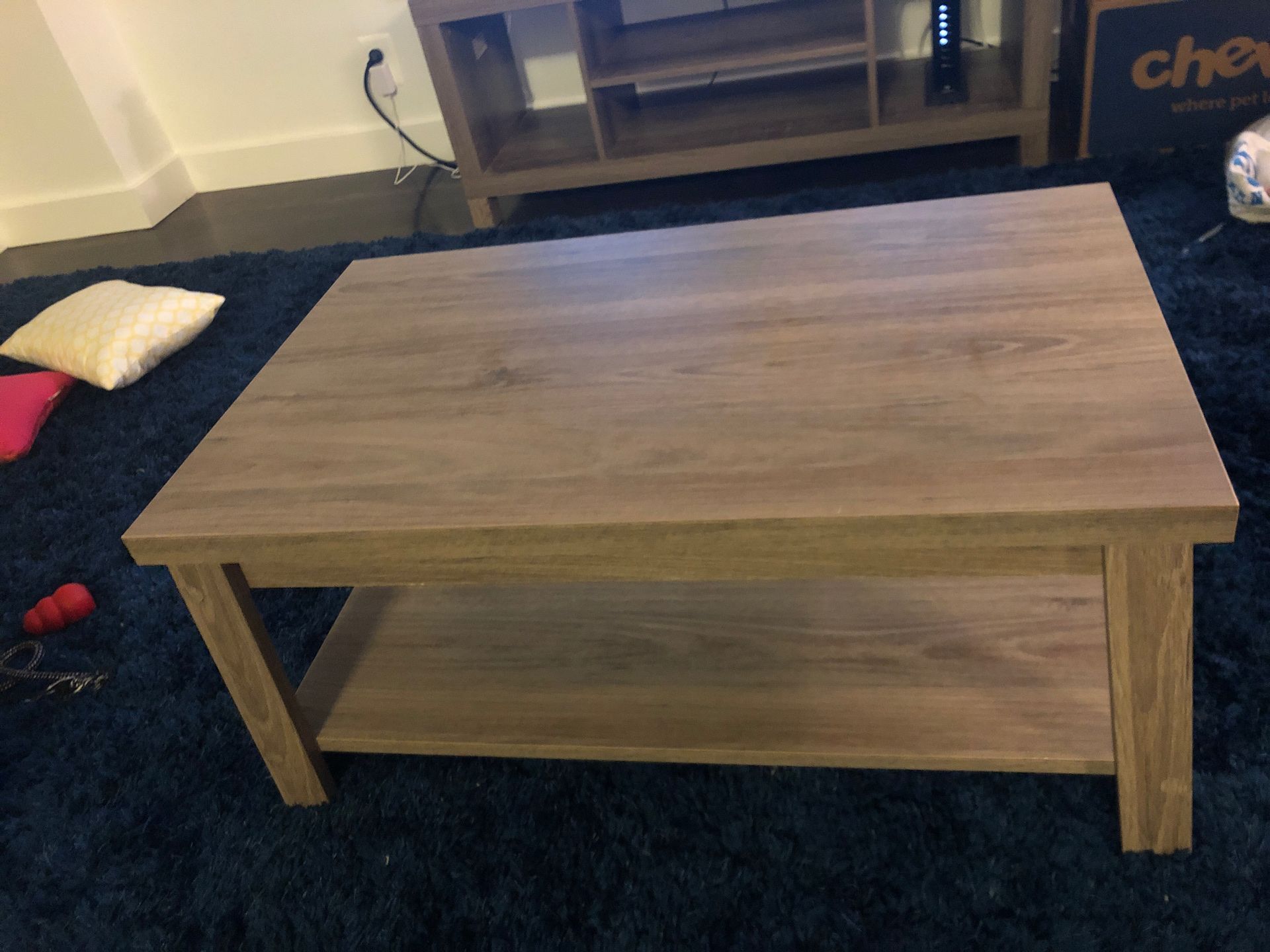 Matching coffee table and tv stand - selling together