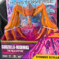 Godzilla x Kong The New Empire Titanus Scylla Playmates 
