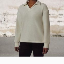 Mondetta Ladies Corduroy Fleece Pullover 