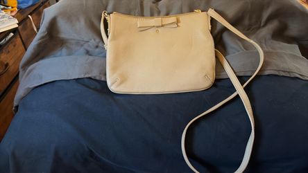 Kate Spade Cream Leather Crossbody Bag
