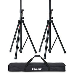 Proline SPS502 Speaker Stand 2-Pack With Carry Bag