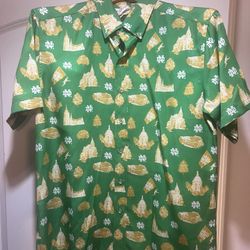 Notre Dame Button Up shirt  Small 