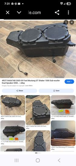 Ford  mustang shake speaker